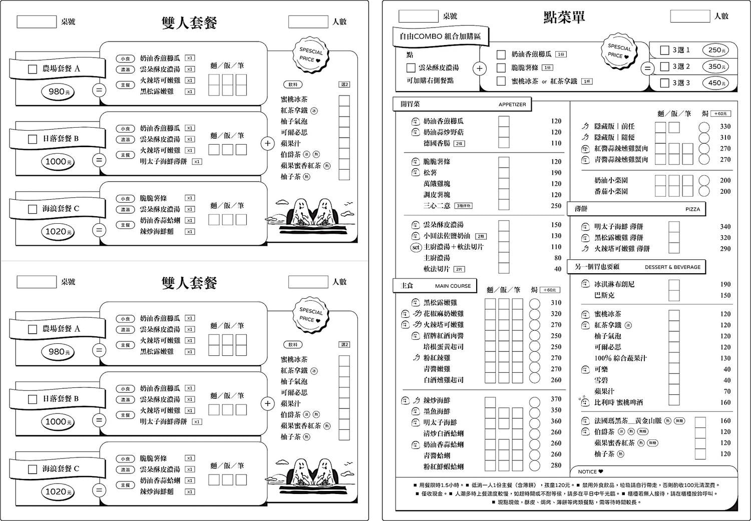 中壢|日落小餐館 Sunset Bistro・藏身消防通道中的人氣義大利麵店 日落小餐館