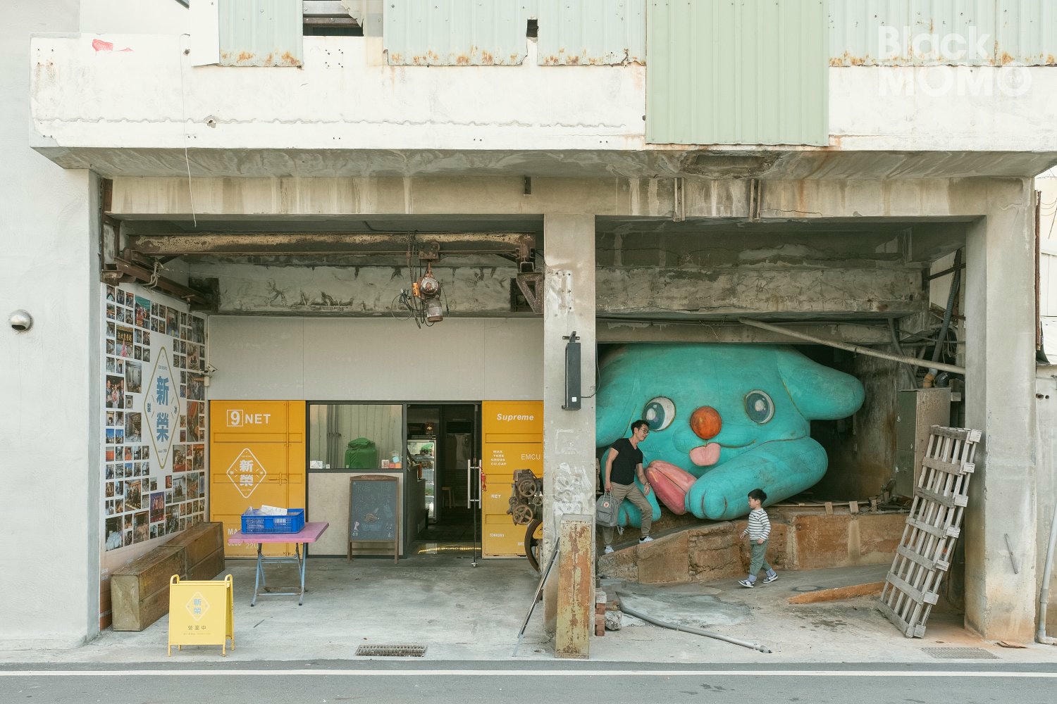 口湖|新榮製冰・老製冰廠新創意,在冰廠裡吃烏魚子霜淇淋 新榮製冰-烏魚子霜淇淋
